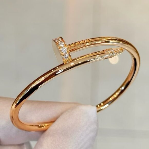 Cartier Rose Gold Nail Bracelet - Picture 3 of 9